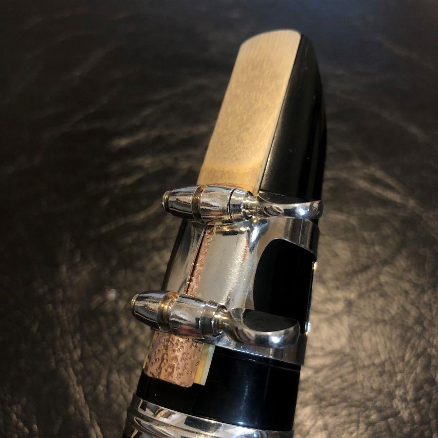 アルトサクソフォン用総銀製リガチャープレートGP・PtP・PGPの3枚