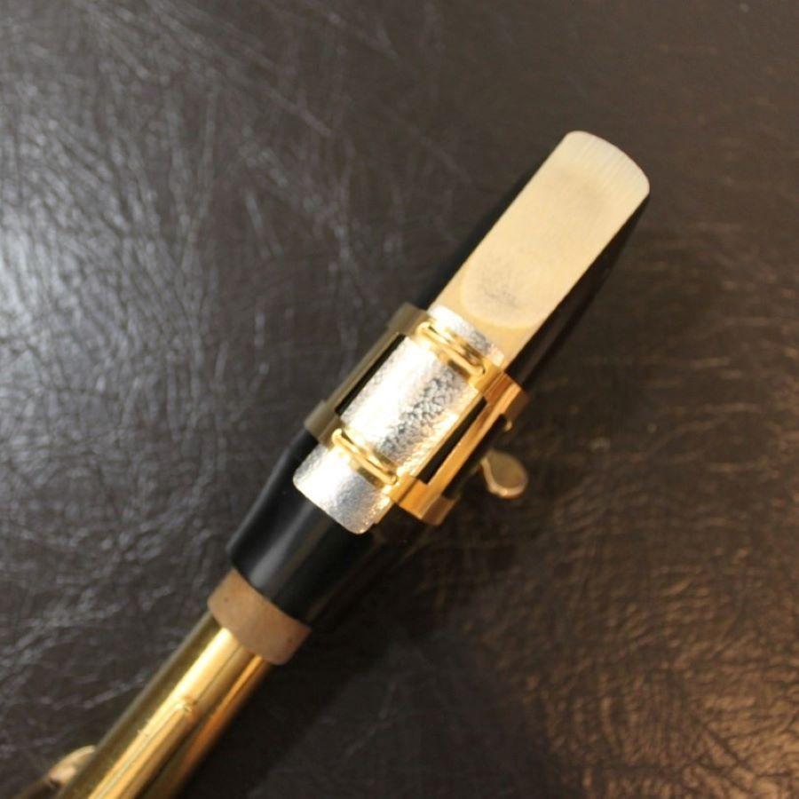 総銀製サクソフォン用リガチャープレート銀無垢 : 長澤製作所