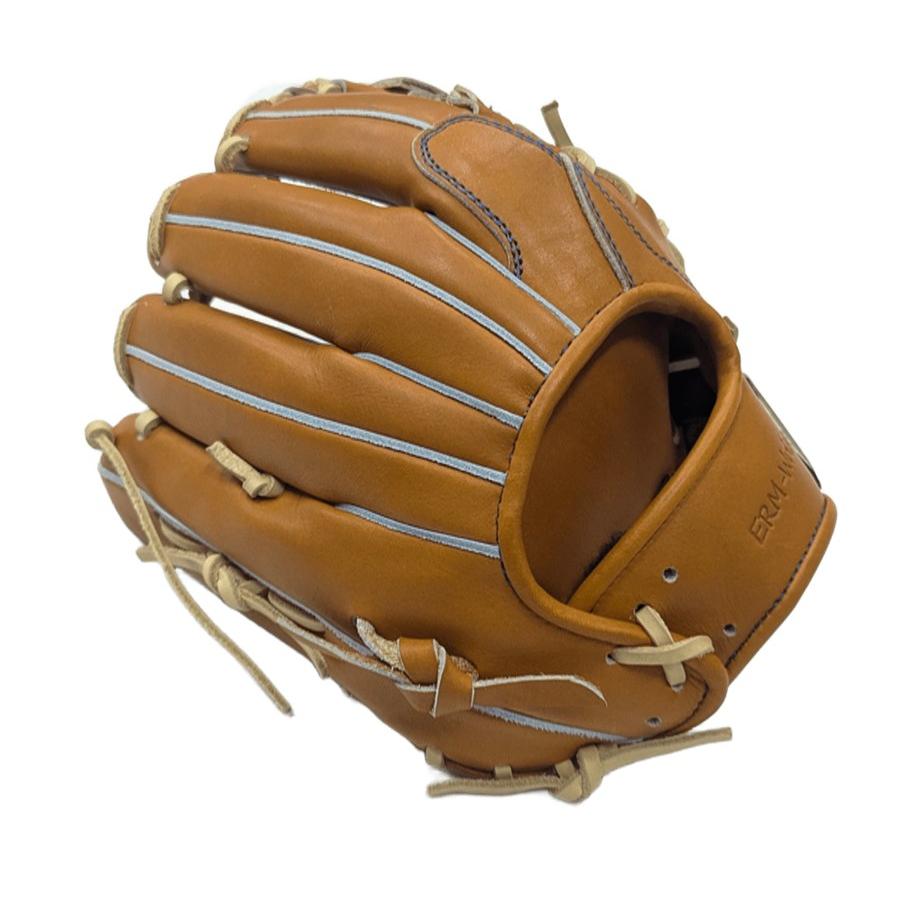 ATOMS 硬式グローブ アトムズ タン 内野手用グローブ 右投げ ERMリスト