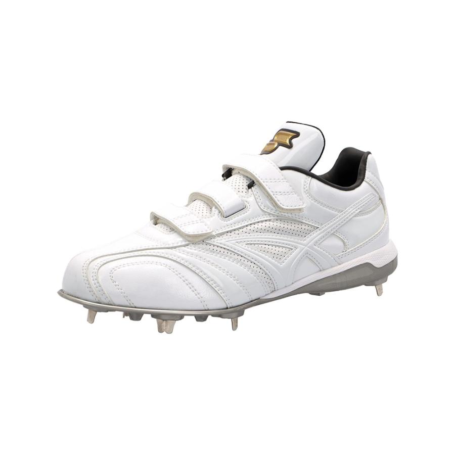 proedge P革加工可能 野球 スパイク 金具スパイク 白スパイク ホワイト