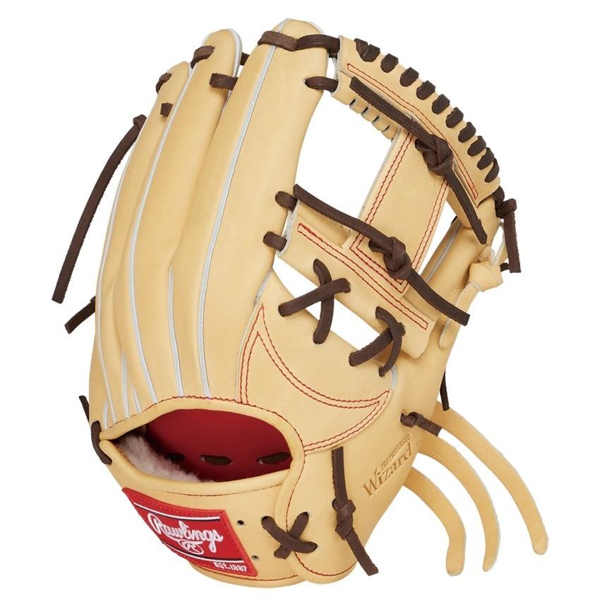 ローリングス ウィザード#01 一般軟式用 内野手 グローブ 右投げ キャメル 硬式 PRO PREFERRED Wizard #01 [内野手用] サイズ11.25