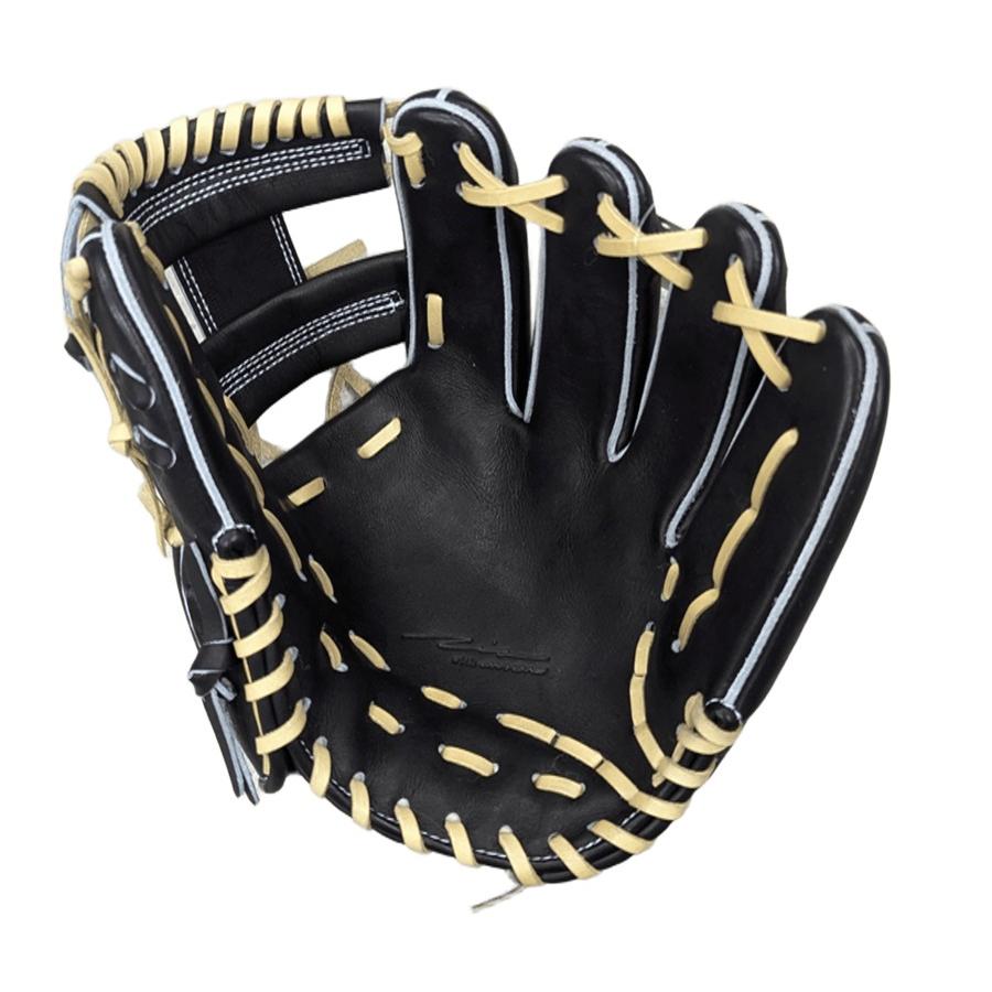 アイピーセレクト 軟式グローブ 内野手 軟式グラブ ブラック×キャメル