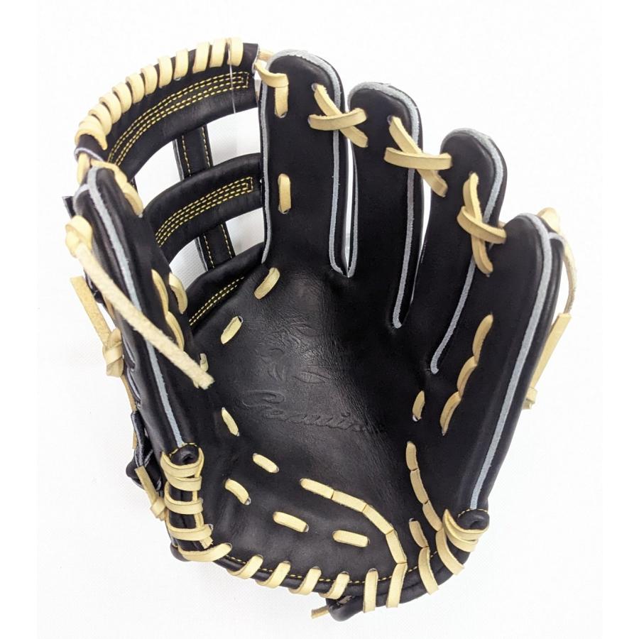 ジェニュイン 硬式グローブ 内野手 ブラック×キャメル 29.5cm ジェニュイン 硬式グローブ 内野手 ブラック×キャメル 29.5cm