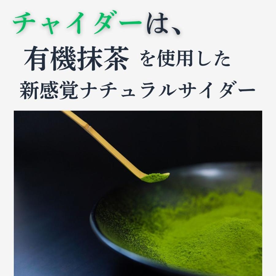 抹茶サイダー 250ml 3本入り オーガニック 抹茶 炭酸飲料 和風