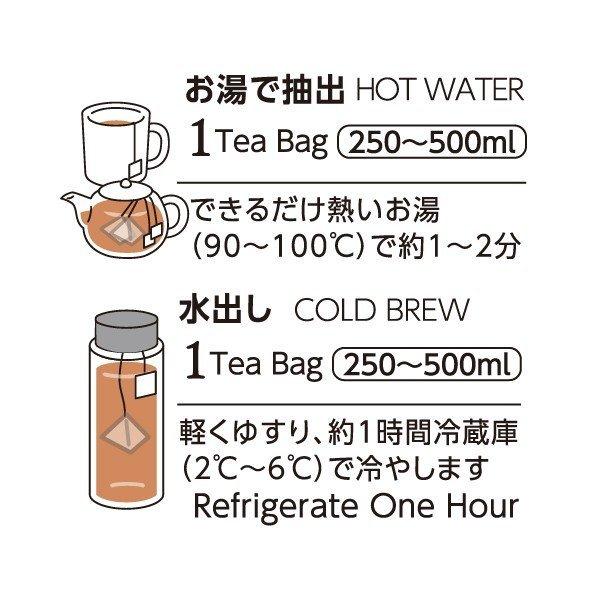 【お徳用】カフェインレス 国産 有機 玄米茶（ティーバッグ 3g×15teabags）5本セット｜nagata-chaen｜04