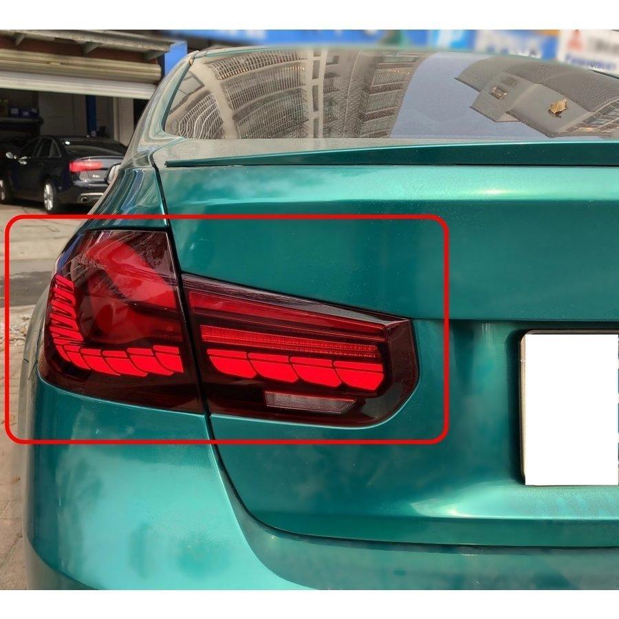 買いオーダー BMW 3シリーズ F30 F35 F80 2012-2019 シーケンシャル ウィンカー ファイバー テールランプ テールライト キャンセラー付 左右セット LED