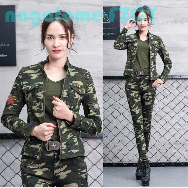 迷彩服 レディース 上下セット サバゲー装備 アーミーコスプレ 戦闘服 迷彩柄 作業服 ゲーム服 スパッツ カモフラージュ 大きいサイズ Ao 0914 Entqp504 永留幹也 通販 Yahoo ショッピング