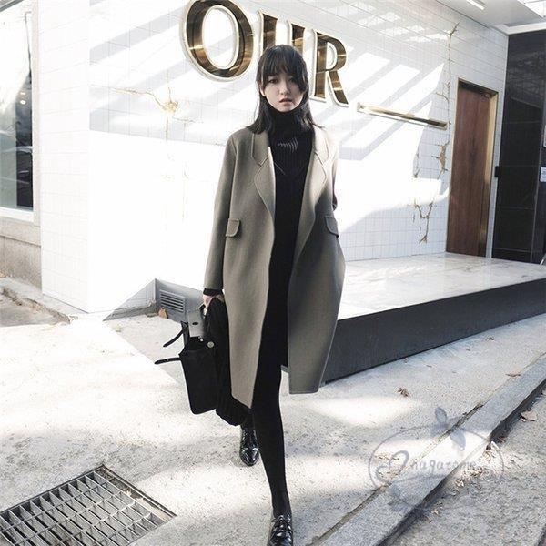 チェスターコート トレンチコート レディース 秋 冬 ロングコート アウター 大きいサイズ 着痩せ お洒落 上品 大人 代 30代 40代 あす楽対応