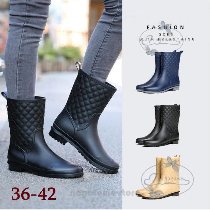 レインブーツ レディース 長靴 レインシューズ 厚底 梅雨対策 おしゃれ雨の日 雨 通勤 通学 Ol 30代40代50代 黒 ロング 歩きやすい 履きやすい 防水 Hll0628 Eiyx10 永留幹也 通販 Yahoo ショッピング