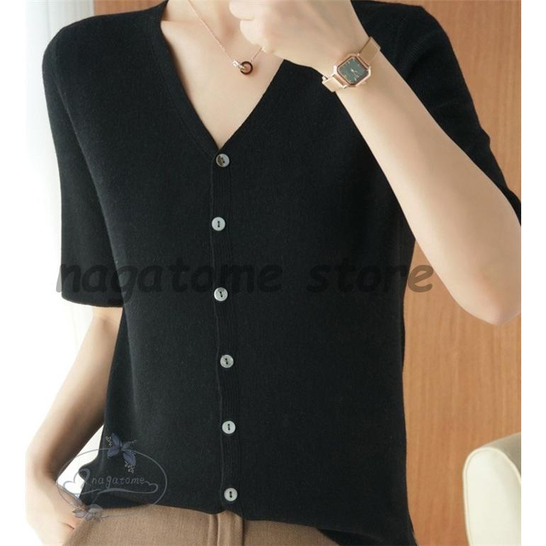 カーディガン 半袖 レディース ニット ニットソー 洗えるニット ショート丈 半袖 サマーニット 通勤 事務 大人 シンプル 大きいサイズ トップス 上品 Llifgrqvxf トップス Www Velver Hu