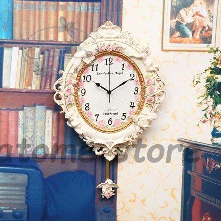 永留幹也 Ng01 Gmcw292 かわいい インテリア時計 おしゃれ インテリア時計 掛時計 北欧 音がしない 掛時計 ギフト 玄関 音がしない バラ 子供 ホワイト 入学祝い 掛け時計