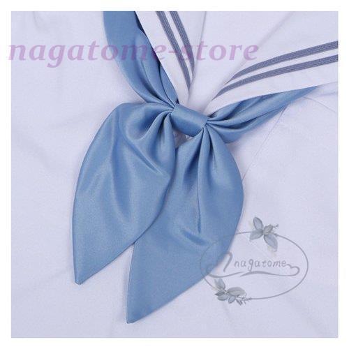 2枚 制服リボン スクールリボン きれいめ 金魚結び 三角ネクタイ 女子高生 制服 可愛い おしゃれ 16colors New Arrival 17年秋冬新作