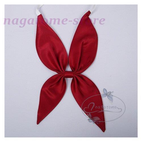 2枚 制服リボン スクールリボン きれいめ 金魚結び 三角ネクタイ 女子高生 制服 可愛い おしゃれ 16colors New Arrival 17年秋冬新作