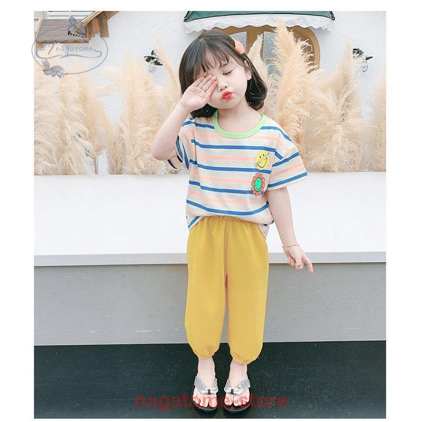 子供服 セットアップ 女の子 半袖 夏 2点セット 子供ジャージ パンツ 韓国子供服 キッズ 可愛い おしゃれ 小学生 通学着 新品 80 90 100 110 1 130 Qeuzgjc560 子ども服 シューズ Editorialdismes Com