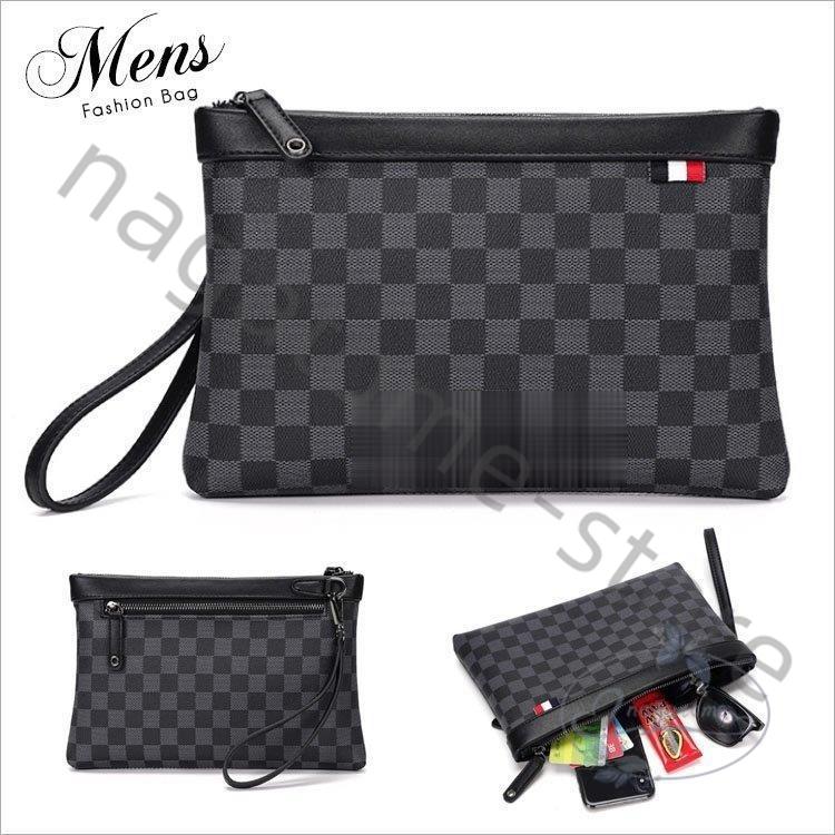 セカンドバッグ メンズ クラッチバッグ ショッピングバッグ ファッション 男性 チェック柄 携帯電話バッグ 欧米風 カバン おしゃれ 鞄 新作 Nt0307 Jacnz504 永留幹也 通販 Yahoo ショッピング