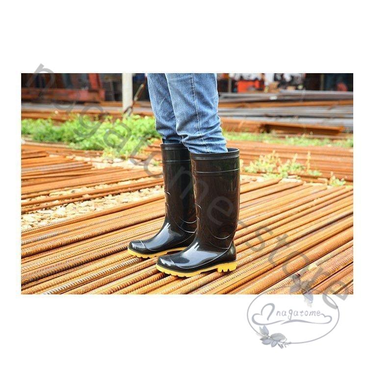 メール便無料 レインシューズ ブーツ レインブーツ メンズ 長靴 黒 ブラック 完全防水 雨の日 おしゃ レインブーツ メンズ 長靴 黒 ブラック 完全防水 雨の日 おしゃれ シンプル ロング 長くつ 靴 ラバーブーツ メンズ 大きいサイズ 雨 雨用 キャンプ アウトドア Www