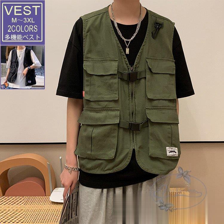 多機能ベスト メンズ ベスト 夏 アメカジ 男女兼用 メッシュベスト 撮影用 お釣りベスト 出かけ 大きいポケット 父の日 ジェンダーレス Nt0419 8mnxz157 永留幹也 通販 Yahoo ショッピング