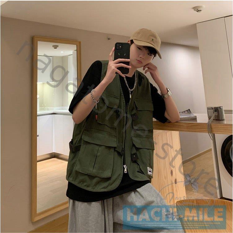 多機能ベスト メンズ お釣りベスト アメカジ ジェンダーレス ベスト メッシュベスト 出かけ 夏 大きいポケット 撮影用 父の日 男女兼用 T ポイント5倍 ベスト