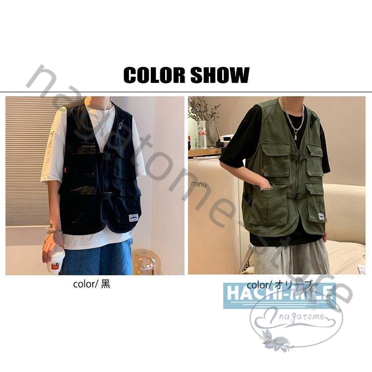 多機能ベスト メンズ お釣りベスト アメカジ ジェンダーレス ベスト メッシュベスト 出かけ 夏 大きいポケット 撮影用 父の日 男女兼用 T ポイント5倍 ベスト