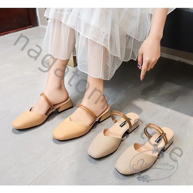 サンダル 靴 レディース コンサバ 夏 21 夏物 新作 夏コーデ 夏 スリッポン スリッポンサンダル パンプス シンプル 無地 ストラップ ナチュラル おしゃれ Nt0422 Czlx144 永留幹也 通販 Yahoo ショッピング