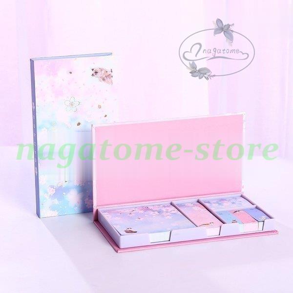 付箋紙 ふせん 6個セット 文具 文房具 事務用品 メモ 桜 花 フラワー ネコ 猫 ピンク ブルー パープル かわいい おしゃれ 筆記具 ステーショ Nt1124 Stwj19 永留幹也 通販 Yahoo ショッピング