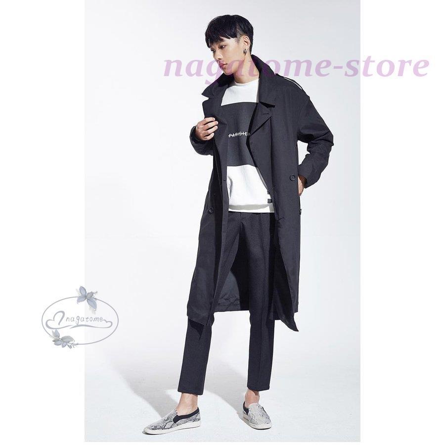 春コート メンズ スプリングコート 無地 ロング丈 長袖 トレンチコート ゆったり オシャレ アウター 春 夏 秋 春 Nt11 Bscx1790 永留幹也 通販 Yahoo ショッピング