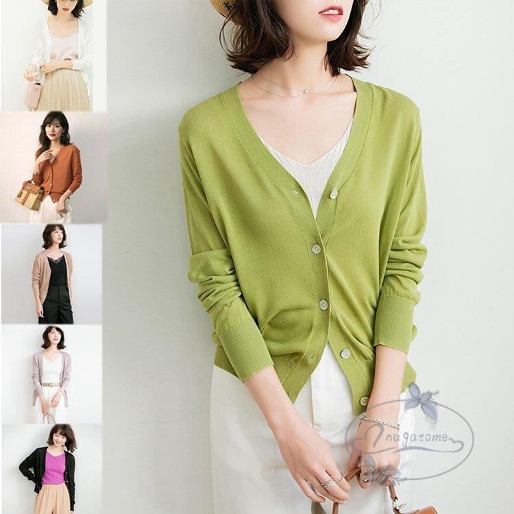 Uvカット カーディガン 薄手 春 夏 サマーカーディガン レディース Uv 接触冷感 Vネック サマーニット 長袖 Uv対策 ミドル丈 羽織 紫外線対策 オフィス 冷房対策 Xbd0426 Onlfs100 永留幹也 通販 Yahoo ショッピング