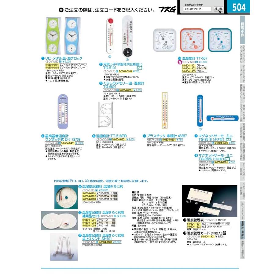 最新人気 温湿度記録計 温湿きろく君 ｋｃ１０ ｗｗ ８日用 人気特価激安 Www Adnanqkhan Com