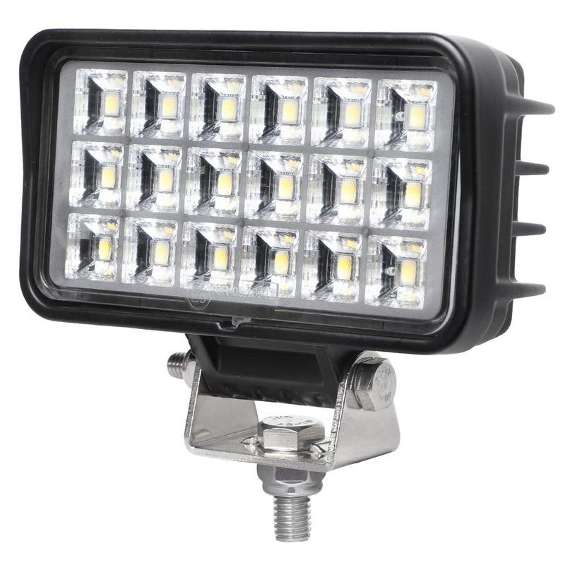 40台　1ケース路肩灯　タイヤ灯　18ｗ　led　拡散　12v　広角　タイヤ灯　角型　コンパクト　小型　路肩灯　led　ledライト　作業灯