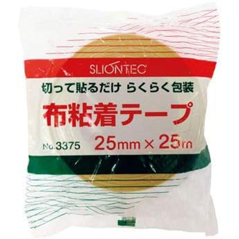 マクセル　スリオンテック　一般梱包用　No.3375　25mm×25m　布ガムテープ　60巻