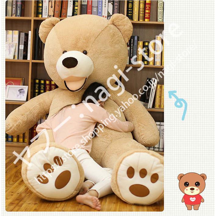 人気ブランドの新作 送料無料 特大 女性 小学生 女の子 男の子 プレゼント クリスマス 出産祝い 家族 彼女 彼氏 子供 大 クマのぬいぐるみ ビッグサイズ テディベア クマ ぬいぐるみ ぬいぐるみ カラー ベージュ Apcmq Com