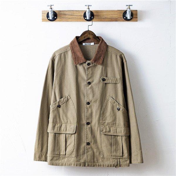 店長おすすめ ジャケット ミリタリー メンズ M 65 アウター コーデュロイ ブルゾン アウトドア 秋 冬 コート ジャンパー 切り替え アメカジ Ldhfb0285 ナギサ 通販 Yahoo ショッピング