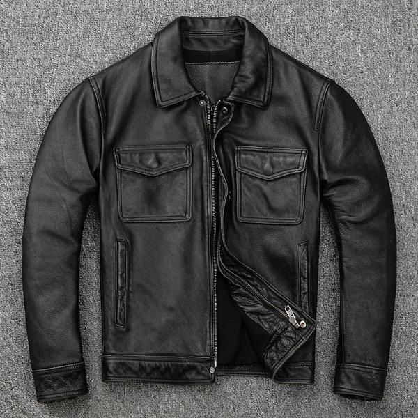 革ジャンレザージャケットメンズ本革バイクライダース牛革シングルショートスリムタイプ細身ブランドジャケットミリタリー 絶対一番安い