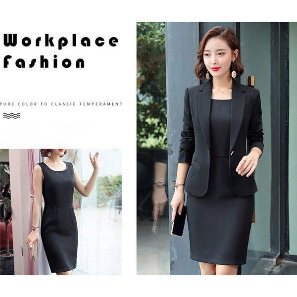 大阪公式店 スーツレディースビジネススーツワンピーススーツ長袖点セットオフィス通勤就活面接事 オンラインストア卸売 Ssl Daikyogo Or Jp
