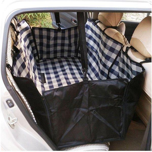 店長おすすめ 車用ペットシート カバー カーシート チェック柄 ペットシーツ ペットシート ペット用 中型犬 便利 大型犬 小型犬 後部座席 犬 車用 気質アップ 犬
