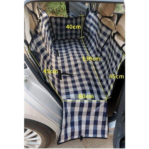店長おすすめ 車用ペットシート カバー カーシート チェック柄 ペットシーツ ペットシート ペット用 中型犬 便利 大型犬 小型犬 後部座席 犬 車用 気質アップ 犬