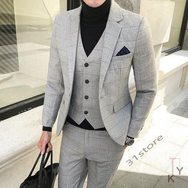 ミドル丈 上下セット ブラック ダークグレー ライトグレー ワインレッド フォーマルスーツ 結婚式 Ldh326de11f27a ナギサ 通販 Yahoo ショッピング