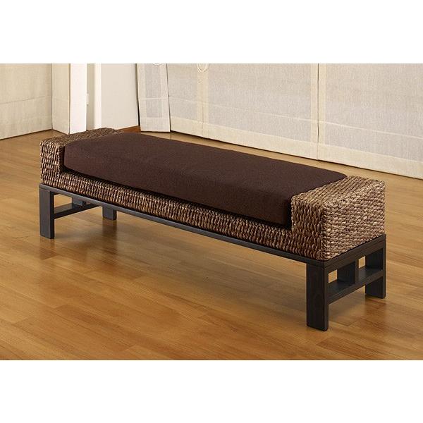 ベンチ 高品質 ウォーターヒヤシンス ダイニング ソファー 長椅子