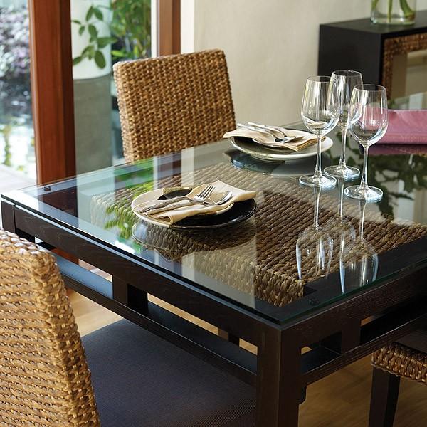 大型 ダイニング テーブル 食卓 高品質 ウォーターヒヤシンス アジアン