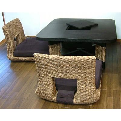 YOTHAKA ウォーターヒヤシンス　ローテーブル　アジアン家具　バリ風 Amazon.co.jp: ローテーブル ウォーターヒヤシンス アジアン