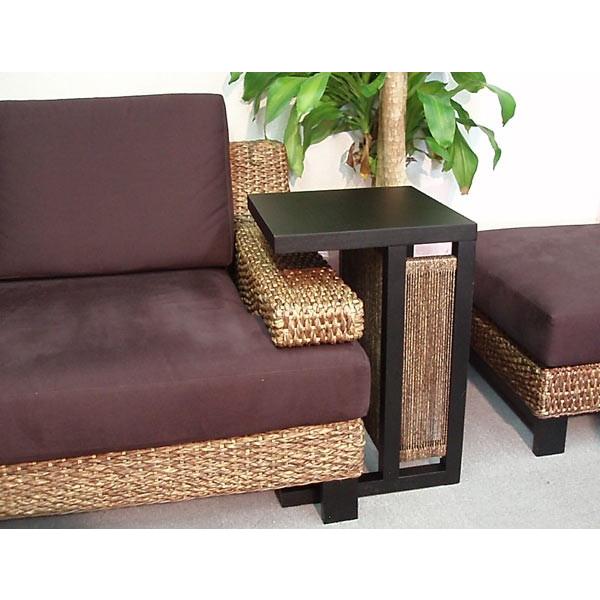 YOTHAKA ウォーターヒヤシンス サイドテーブル イン コーヒーテーブル ウォーターヒヤシンス/ラタン・サイドテーブル《セルティック