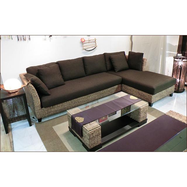 ソファ 3P ソファー コーナー 三人掛け 高品質 ウォーターヒヤシンス