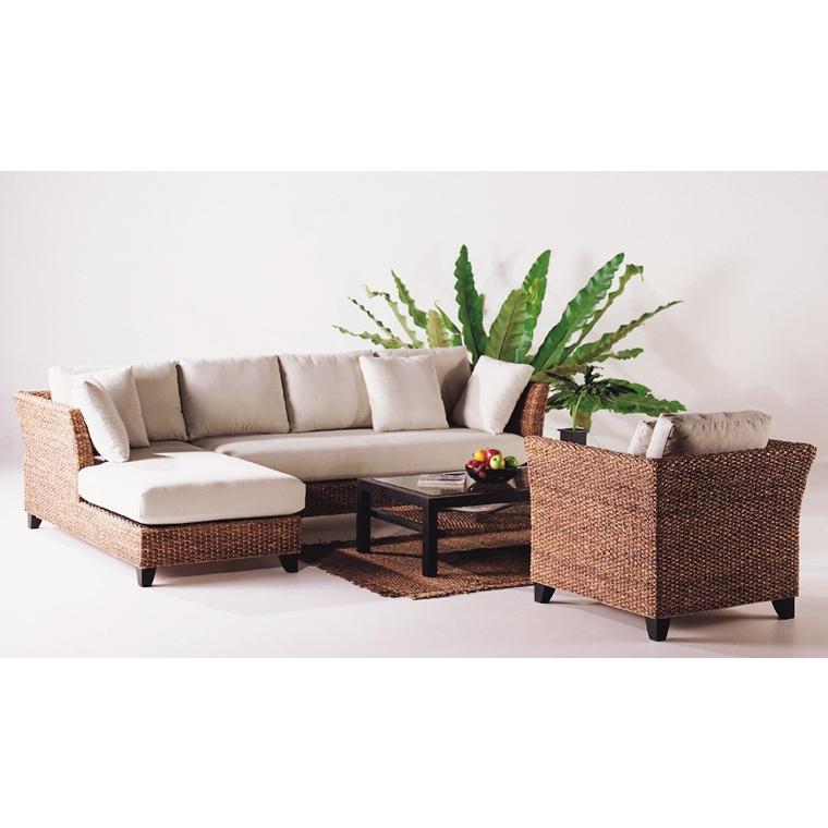 ソファ 3P ソファー コーナー 三人掛け 高品質 ウォーターヒヤシンス