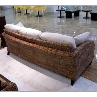 ソファ 3P ソファー 三人掛け 高品質 ウォーターヒヤシンス アジアン