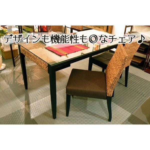 ✨希少✨バリリゾート　ウォーターヒヤシンスダイニングチェア ダイニング チェア 高品質 ウォーターヒヤシンス 椅子 食卓 イス