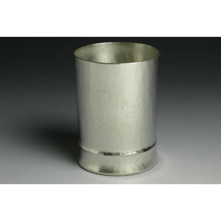 鎚起銅器高橋重弘作 鎚起銅器 茶托5枚セット 桐箱付き