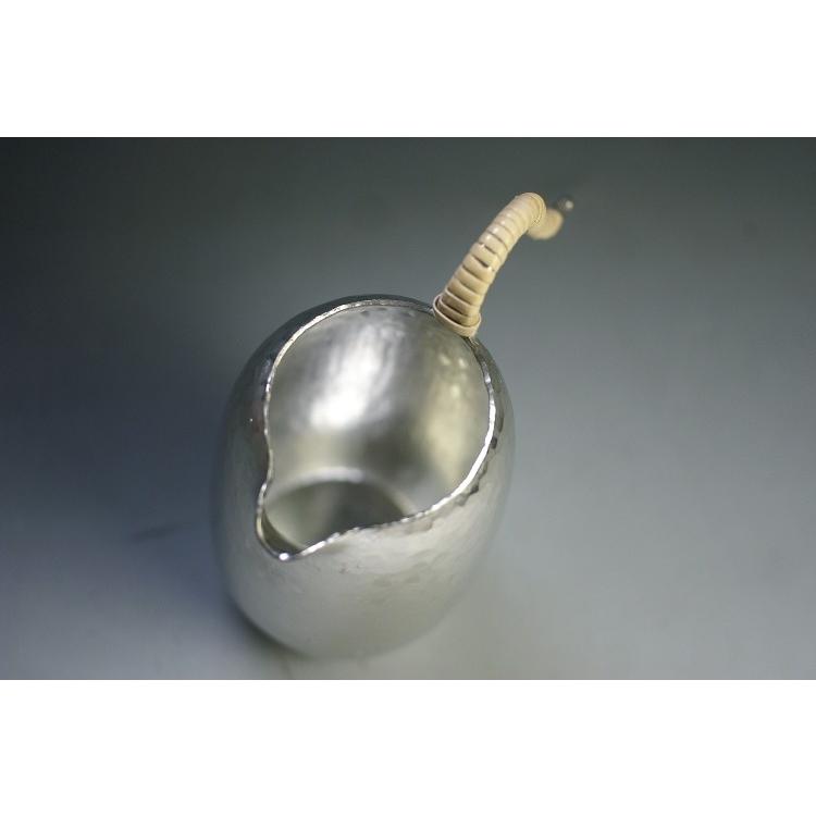 能作製フタ付純錫ちろり+美濃焼陶器+天然木枠　３点セット 能作 公式 蓋付ちろり - L 錫100％ 酒器 ギフト包装可 プレゼント 記念