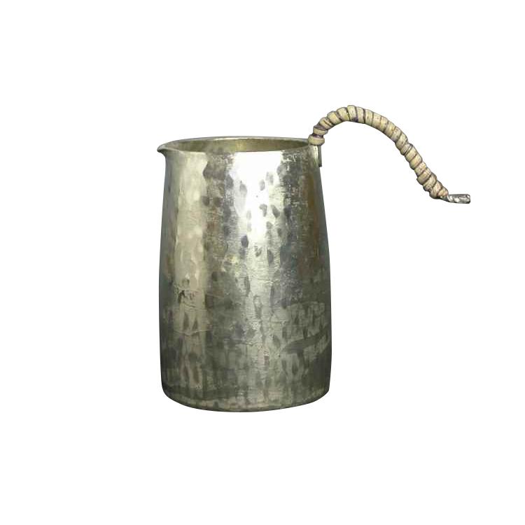 2022新発 ちろり 銅器 錫被 ストレート 白 小 鎚起 工房 清雅堂 酒器