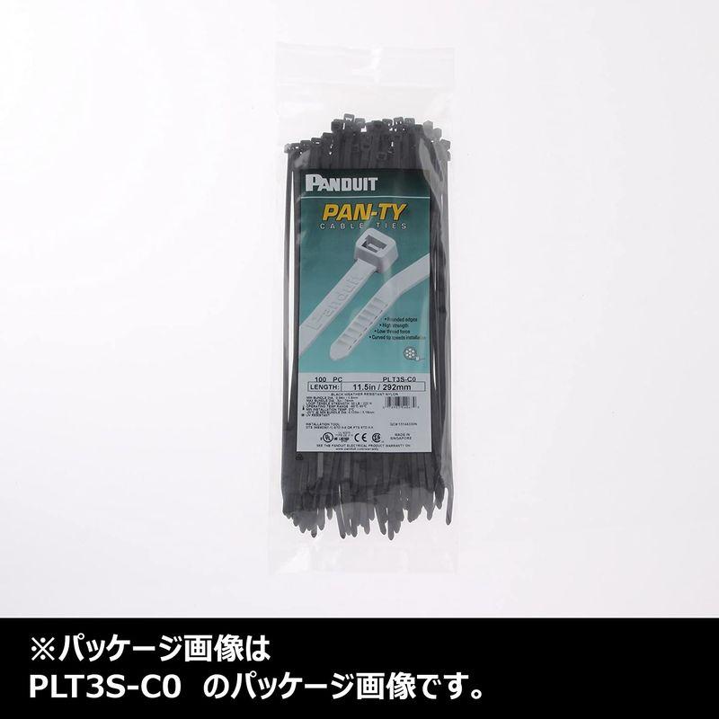 パンドウイット ナイロン結束バンド 耐候性黒 幅7.6mm 長さ701mm 100本入り PLT8LH-C0 - 4