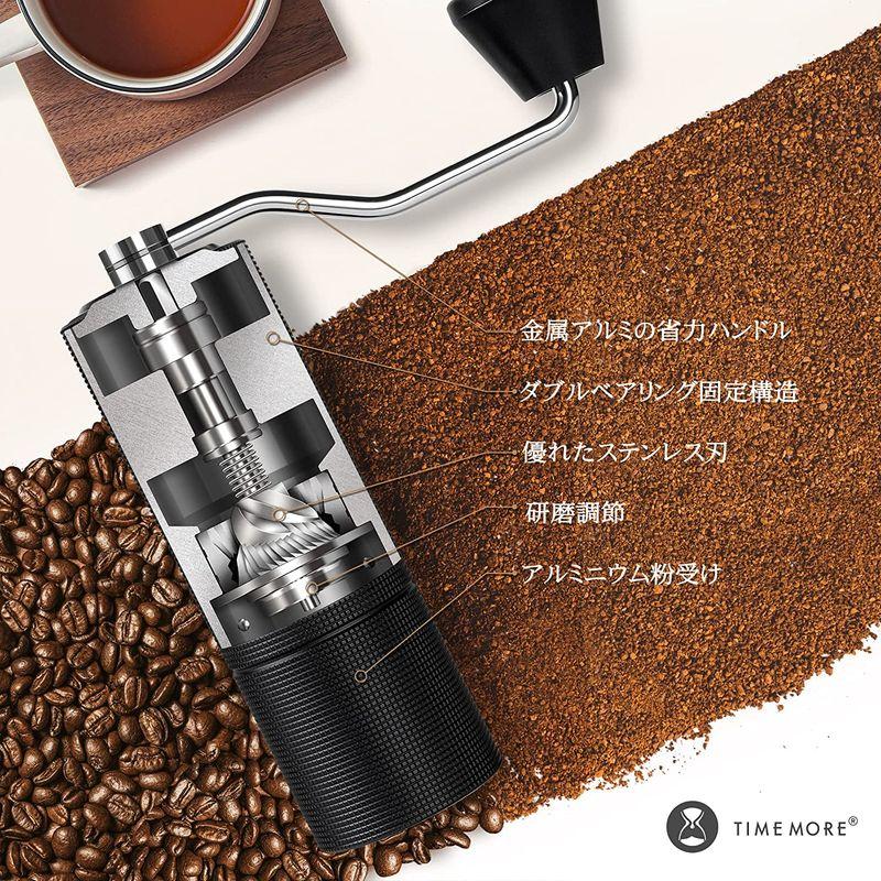第1位獲得！】タイムモア TIMEMORE コーヒーミル 手動 コーヒーミル